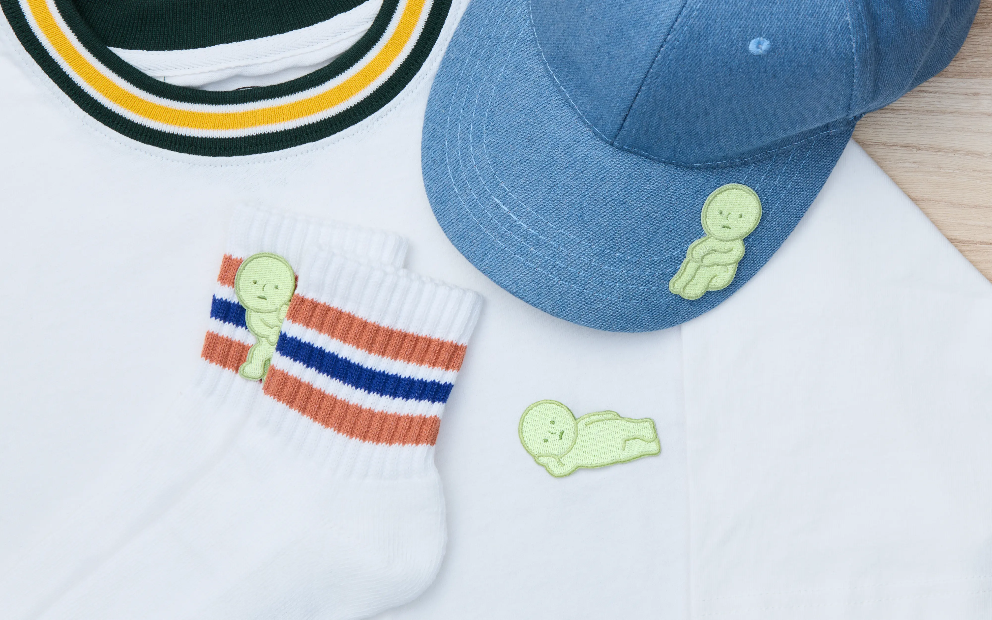 Smiski Embroidery Sticker Vol. 1 - Image 2