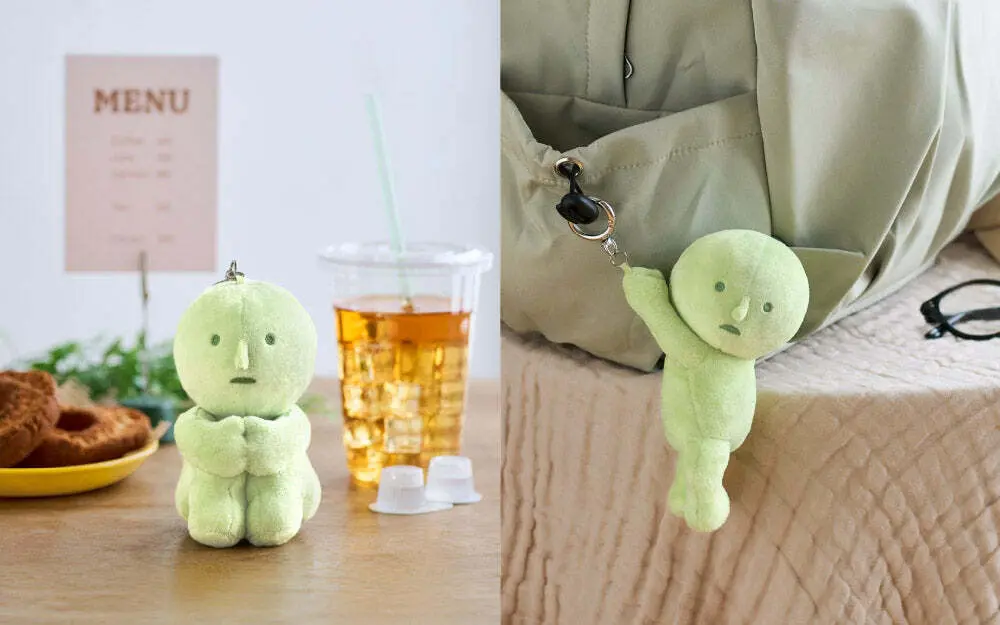 Smiski Plush Keychain - Image 3