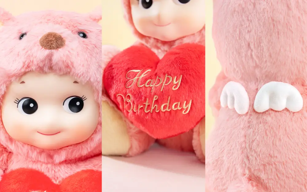 Sonny Angel Cuddly Bear (Happy Birthday) - Image 2